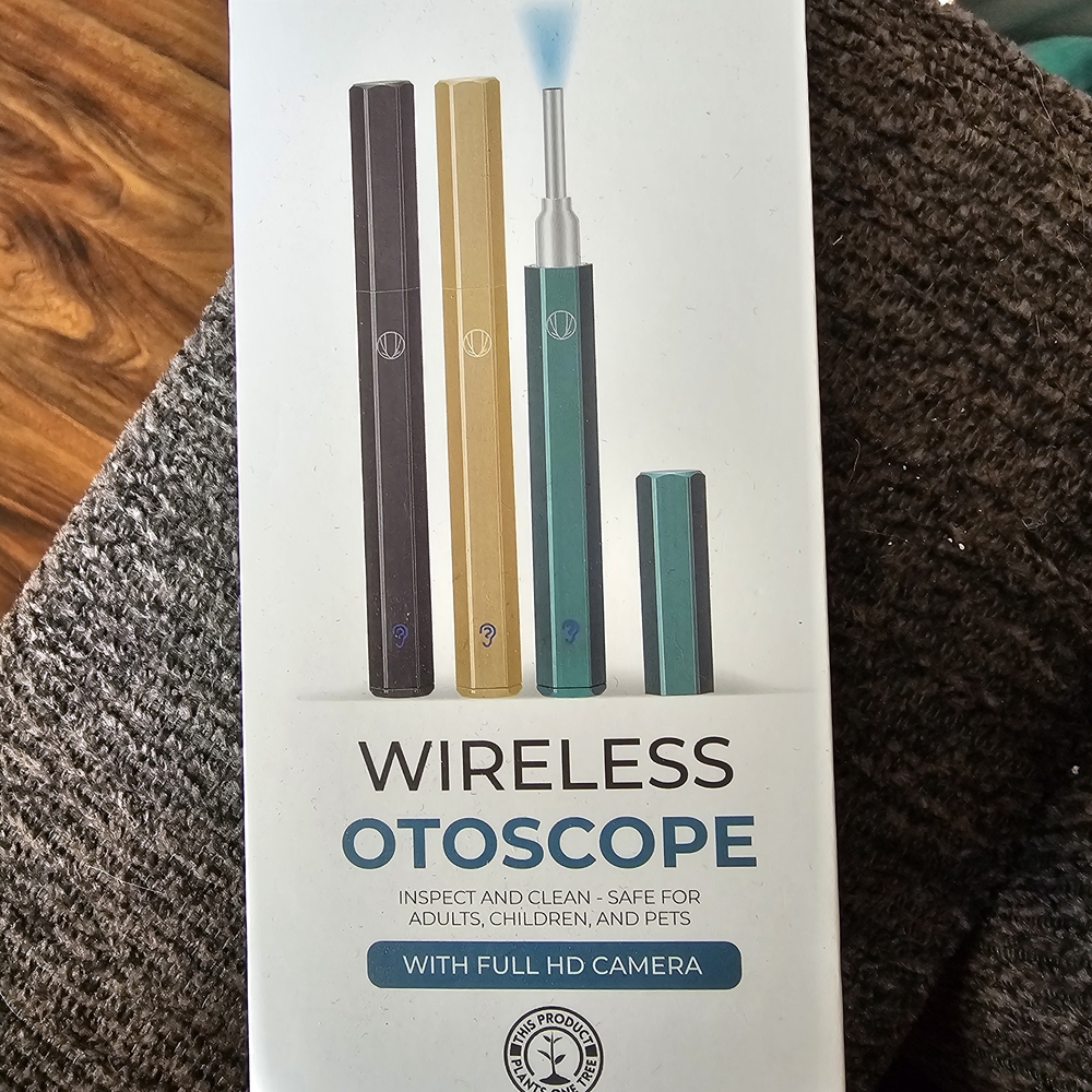 Wireless Otoscope with Full HD Camera